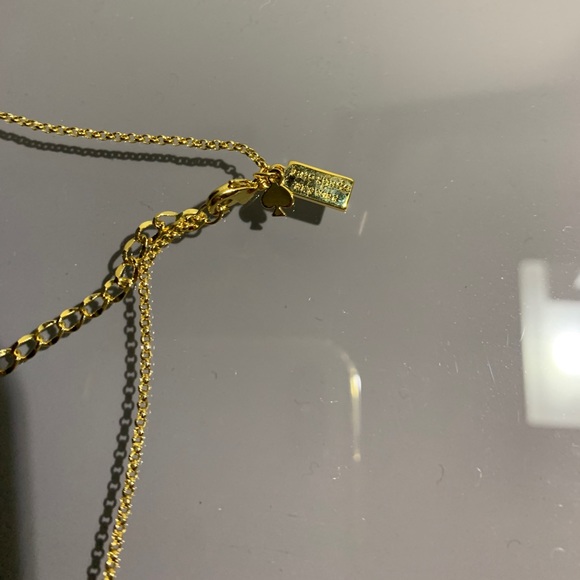 Kate Spade♠️NY yours truly pave ❤️pendant necklace - Picture 5 of 9